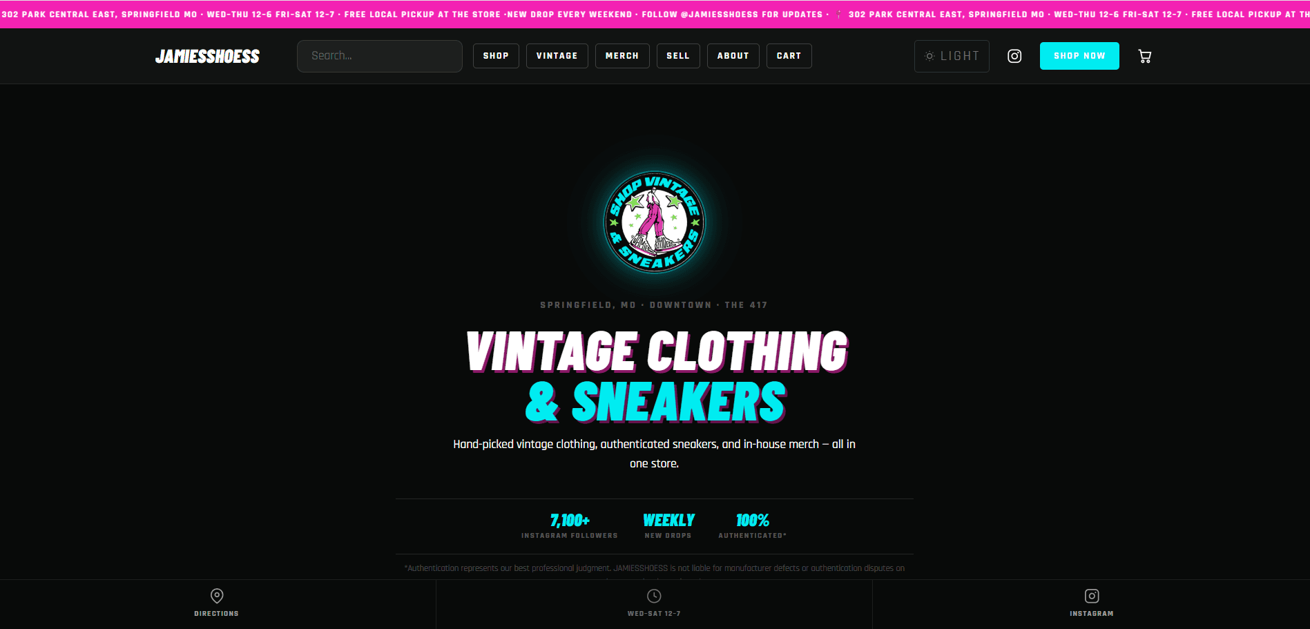 jamiesshoes.com storefront